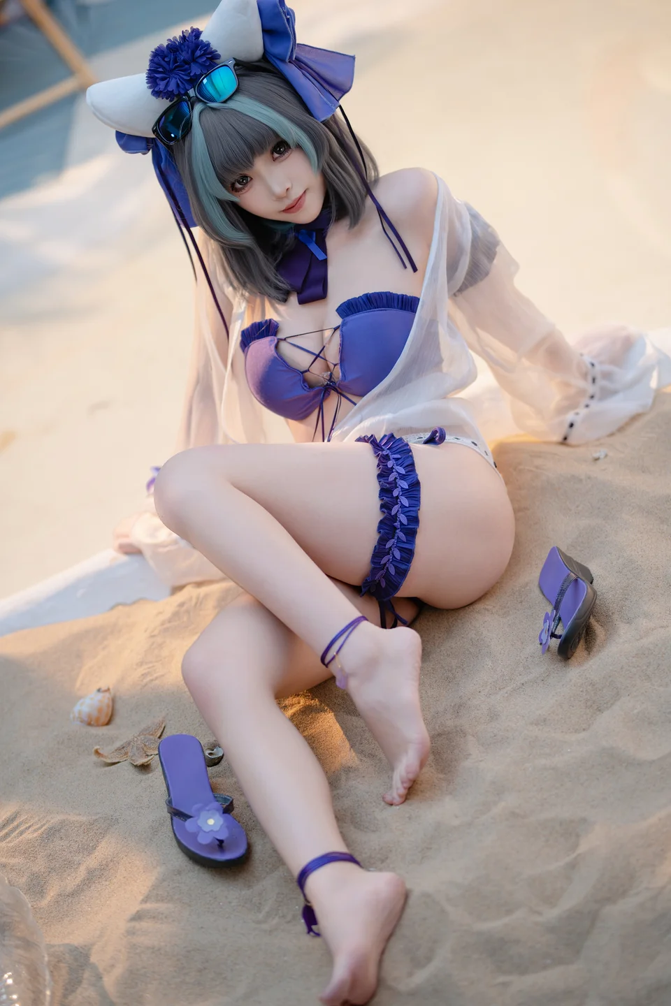 Bangni邦尼 - No.034 碧蓝航线 柴郡 泳装 [86P-855MB] tg@simisebaisi 【丝足阁】022.webp
